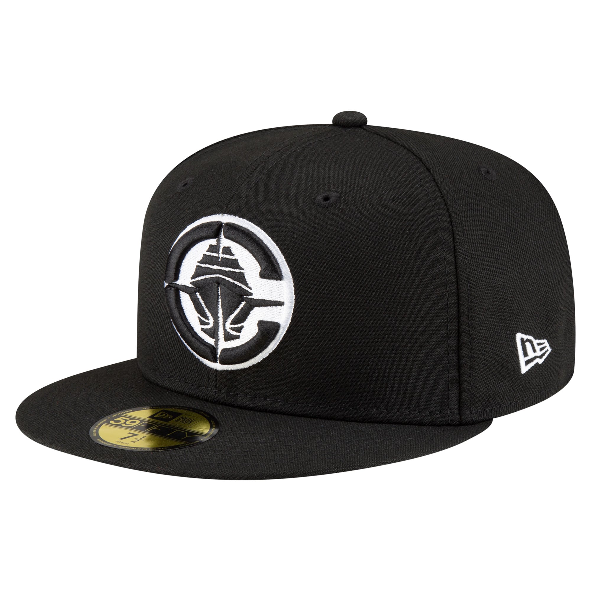 Men's LA Clippers New Era Black 59FIFTY Fitted Hat